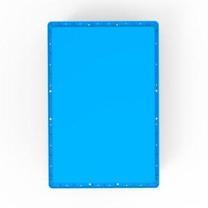 Caixa Ecoboxes CNP 6412 Fechada Azul Baixo