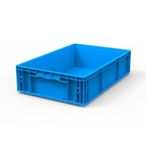 Caixa Ecoboxes CNP 6412 Fechada Azul Perspectiva