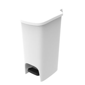 Lixeira Ecoboxes 16L Branca Perspectiva